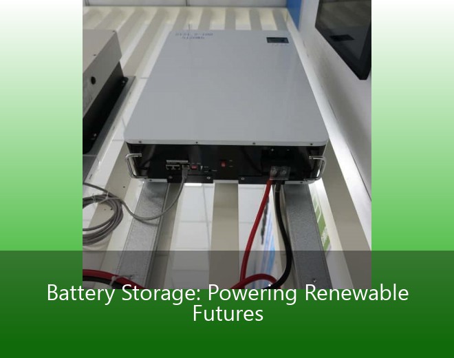 Battery Storage: Powering Renewable Futures